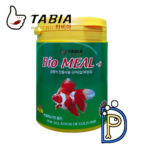 다팜아쿠아 타비아 바이오밀-S 금붕어 먹이 사료 220ml 100g