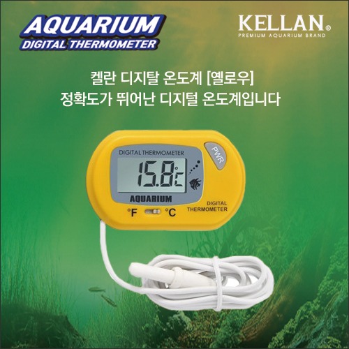 켈란 K-060 디지털 온도계 옐로우