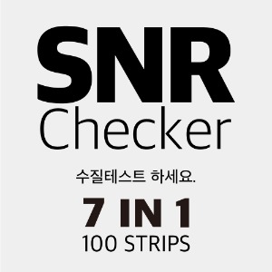 SNR 에스엔알 7 IN 1 체커 수질테스트 100개입