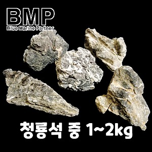 BMP 수조 레이아웃 청룡석 중 1kg~2kg (사이즈 랜덤)